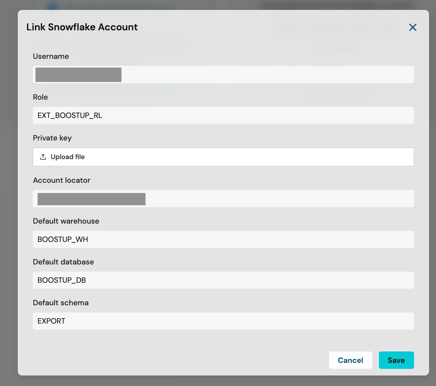 Connecting Snowflake Tables to BoostUp – BoostUp.ai